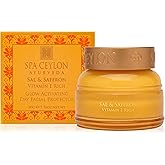 SPA CEYLON Sal and Saffron Vitamin E Enriched Glow Activating Day Facial Protector | Hydrating Sunblock Skin Nourishment