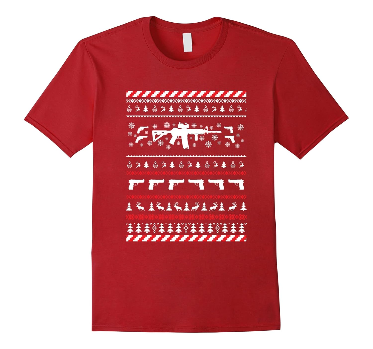 Gun Christmas Ugly Sweater Shirt-ANZ