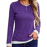 Gardenwed Sweater for Women Long Sleeve Shirts Tunic Tops Women Loose Fit Sweaters Trendy 2025