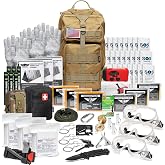 EVERLIT Complete 72 Hours Earthquake Bug Out Bag Emergency Survival Kit for Family. Be Prepared for Hurricanes, Floods, Tsunami, Other Disasters