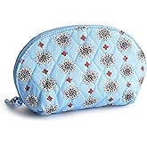 Vera Bradley Premium Cotton Mini Dome Cosmetic Makeup Bag