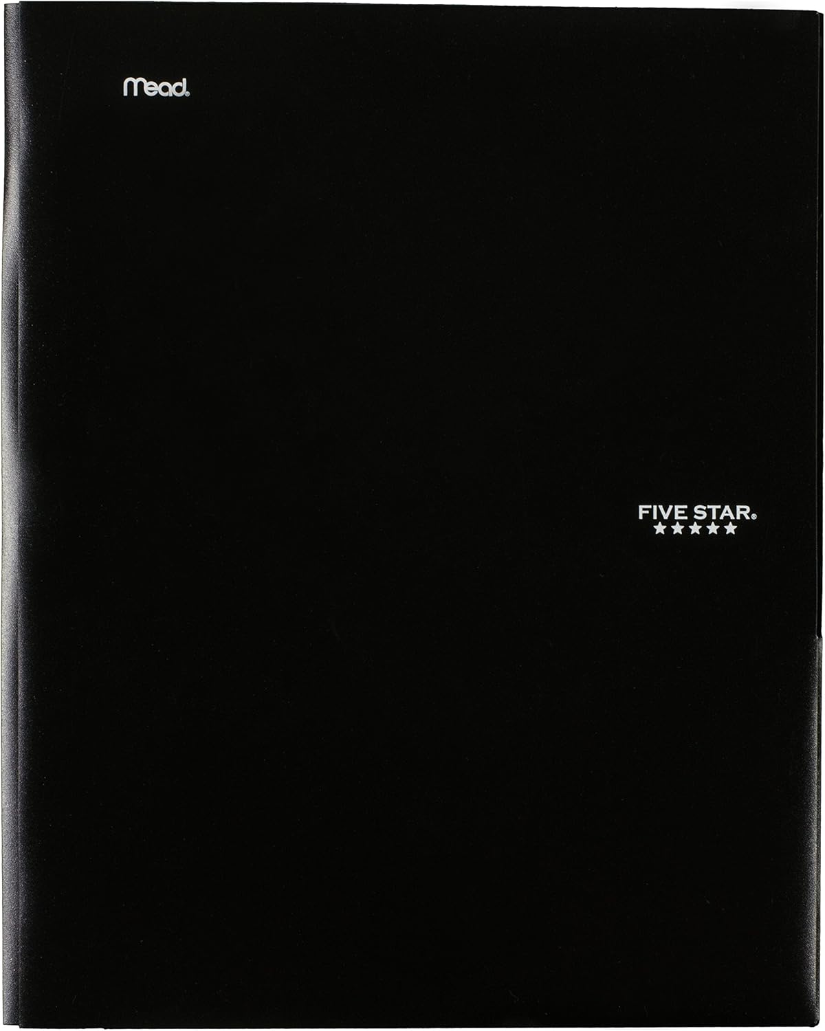 Five Star 2 Pocket Folders with Prong Fasteners, Stay-Put Folder, Folders with Pockets, Plastic, Black, Red, Green, Blue, 4 Pack (38064) : Office Products