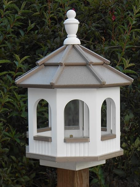 Amazon Com Vinyl Gazebo Bird Feeder Amish Homemade Handmade
