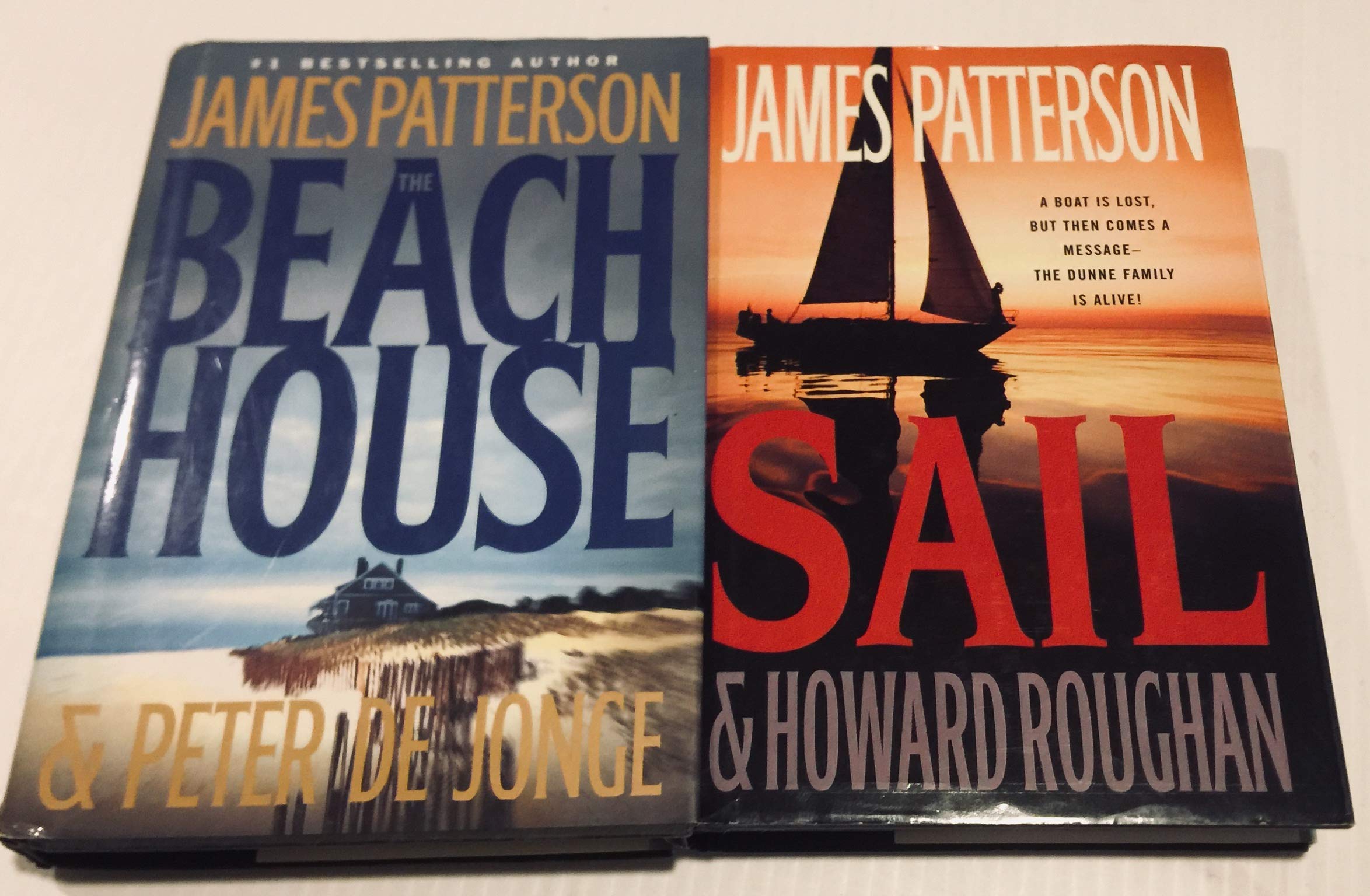 2 Books 1 Beach House 2 Sail James Patterson 9781876590543 Amazoncom Books