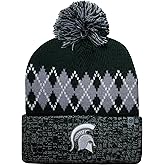 Franchise Club Unisex College Team The Blur Knit Hat with Pom