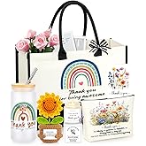 GQDECOR Thank You Gifts for Women Coworkers, Appreciation Farewell Goodbye Going Away Gifts for Coworker Friends Teacher Employees, Christmas Mothers Day Birthday Gifts for Women Set of 6