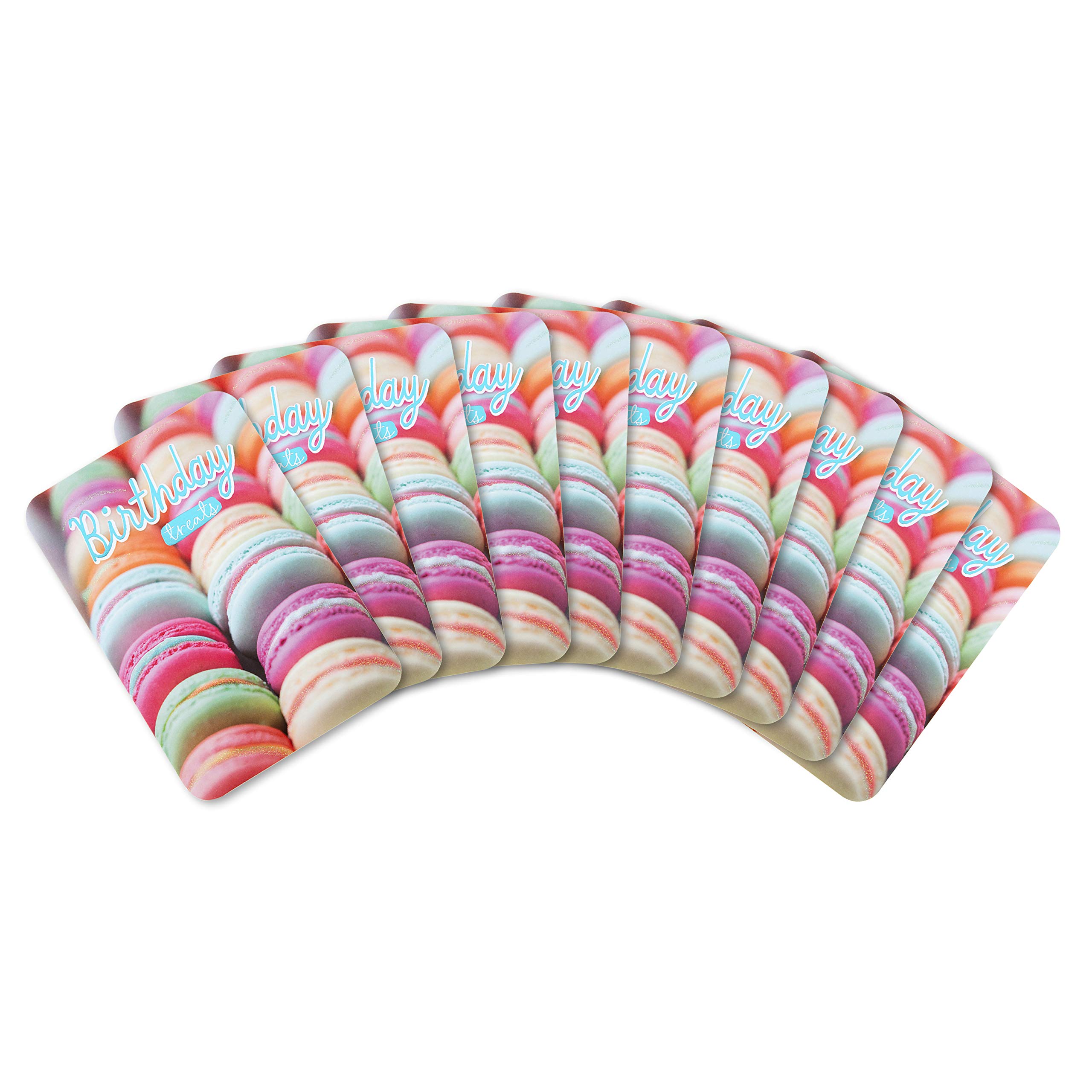 Hallmark Macarón Birthday Cards - Pack of 10 Cards in 1 Design