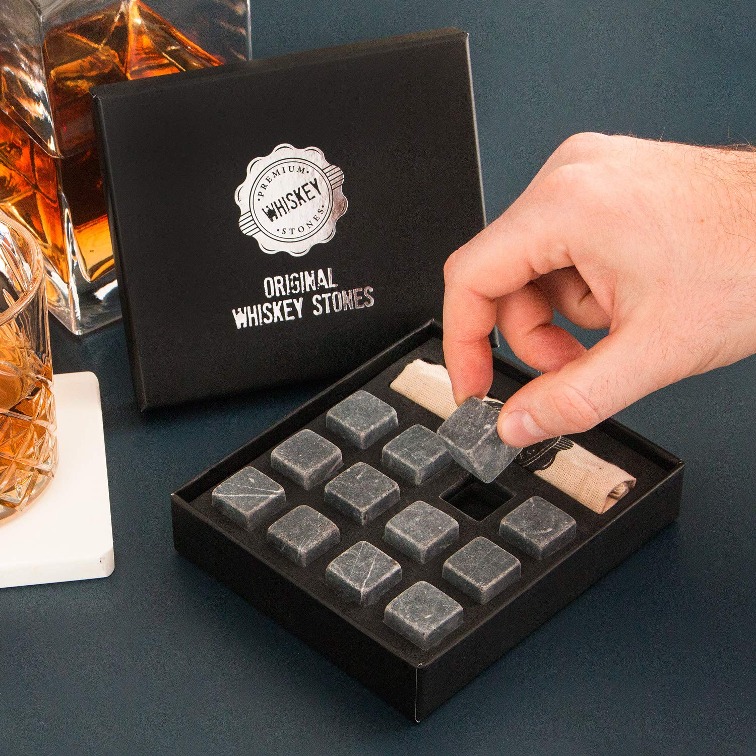 Whiskey Stones Gift Set