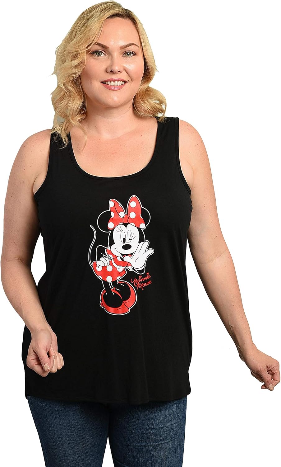 minnie mouse tank top womens