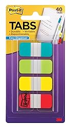Post-it Tabs, .625 in