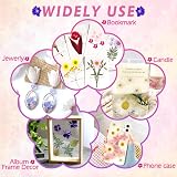 Cruzix 140 Pieces Dried Pressed Flowers for Resin DIY Crafts view 6