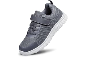 Raoendis Boys Girls Sneakers Kids Shoes Lightweight Breathable Athletic Running Tennis Fitness Shoes for Unisex Toddler/Littl