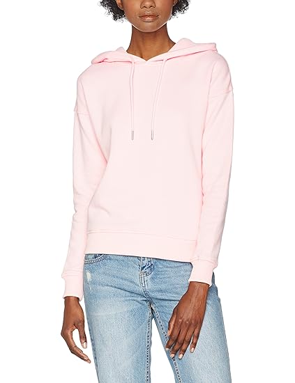 Urban Classics TB1524 Damen Kapuzenpullover Ladies Hoodie