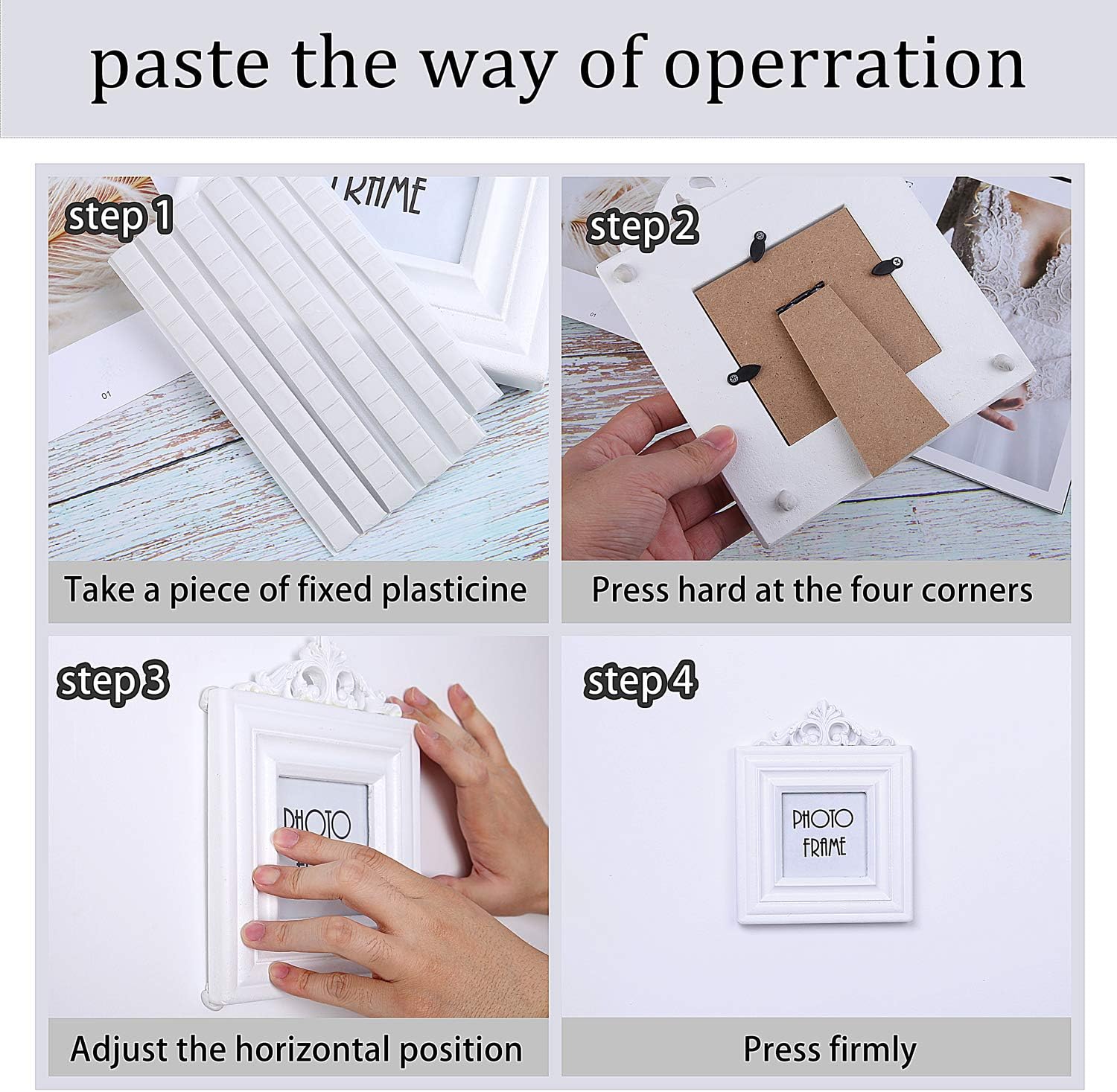 Aneco 96 Pieces Reusable Mounting Putty Adhesive Poster Tacky Putty