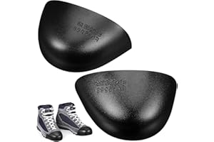 VALICLUD Steel Toe Guard 1 pair Metatarsal Guards Foot Guard Safety Toe Caps Footwear Work Shoes Toe Guard Unisex Overshoes for Industry and Workplace Protection, 10.00X5.50X5.00CM, Black