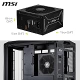 MSI MAG A1000GLS 1000W PSU PCIe 5.1 ATX 3.1 Gold 12V Native 2x6 view 6