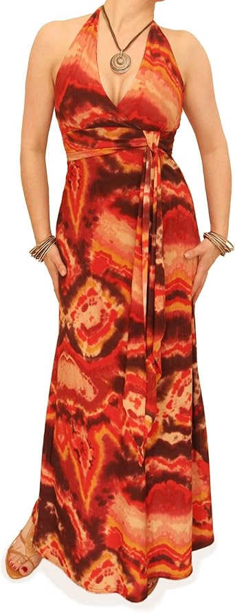 amazon tie dye maxi dress