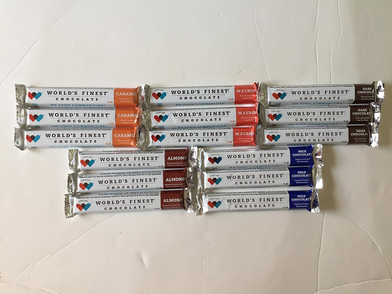 FRESH and NEW 15 Bars World's Finest Chocolate