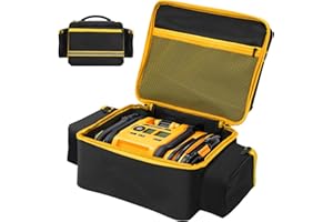 TREXEEN Air Compressor Bag Case for D 20V MAX Tire Inflator DCC020IB,Tire Inflator for D Portable Tool Storage Holder Organizer