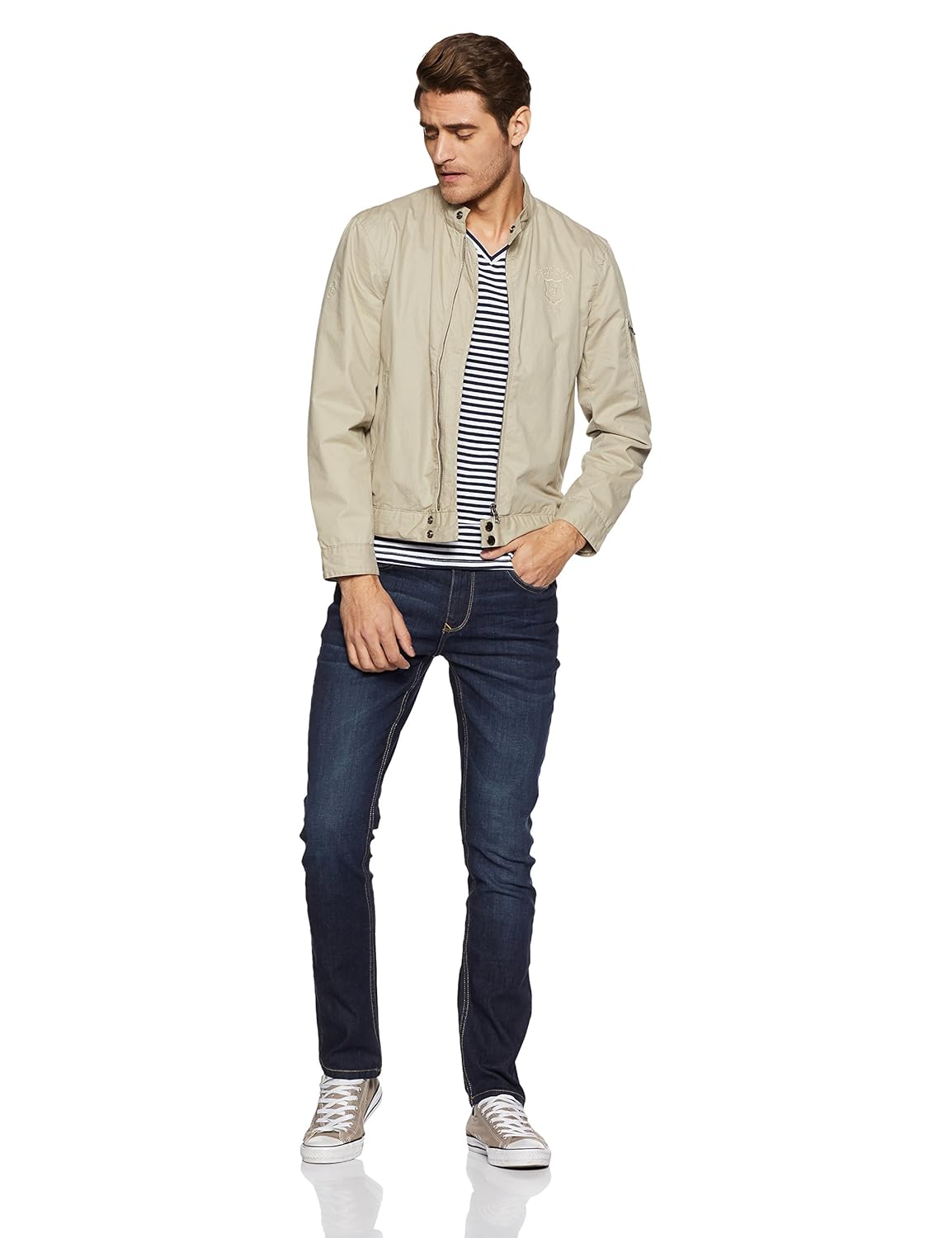 diverse men's relaxed fit jeans