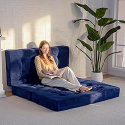 MAXYOYO Tri-Fold Mattress, 6 Inch Tufted Folding