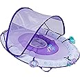 Swimways Ultra Baby Spring Float, Premium Inflatable Baby Pool Float with Sun Canopy, Fast Inflation & Carry Bag (9-24 Months), Mermaid Toys for Kids