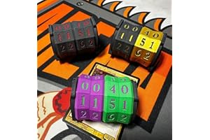 Arena Games Large Spindown Counter for Tracking Counters, Tokens, and Life - MTG CCG Accessory (Assorted)