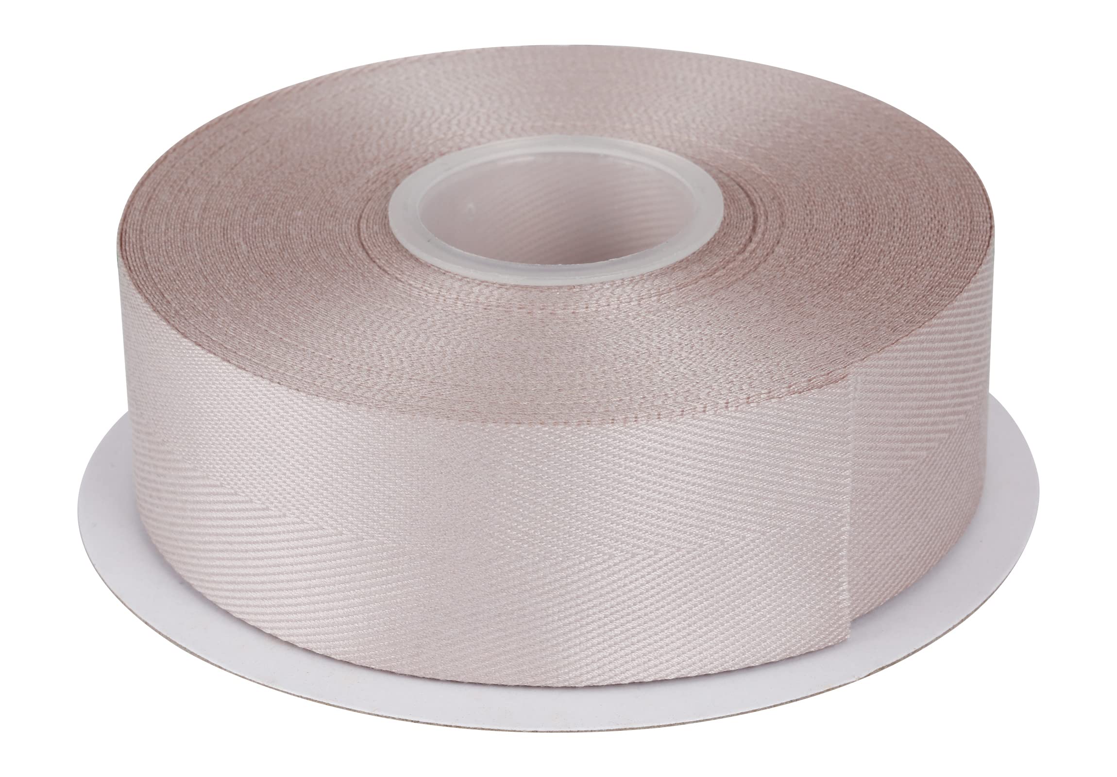 Joycrosso Herringbone Tape Twill Ribbon Soft Handle, Great for Gift Wrapping Craft Sewing, 38mm x 22 Meters - Carmandy