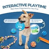 Fur & Bone 18 Pack Dog Chew Toys Rope Teething Squeaky Small Medium Dogs view 2