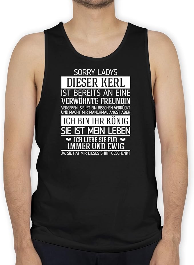 Sorry Dieser Mann Ist Bereits Vergeben T Shirt Shirtracer - Valentinstag - Sorry Ladys Dieser Kerl ist bereits