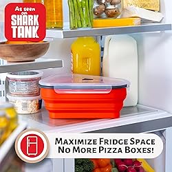 PIZZA PACK The Perfect Reusable Pizza Storage with