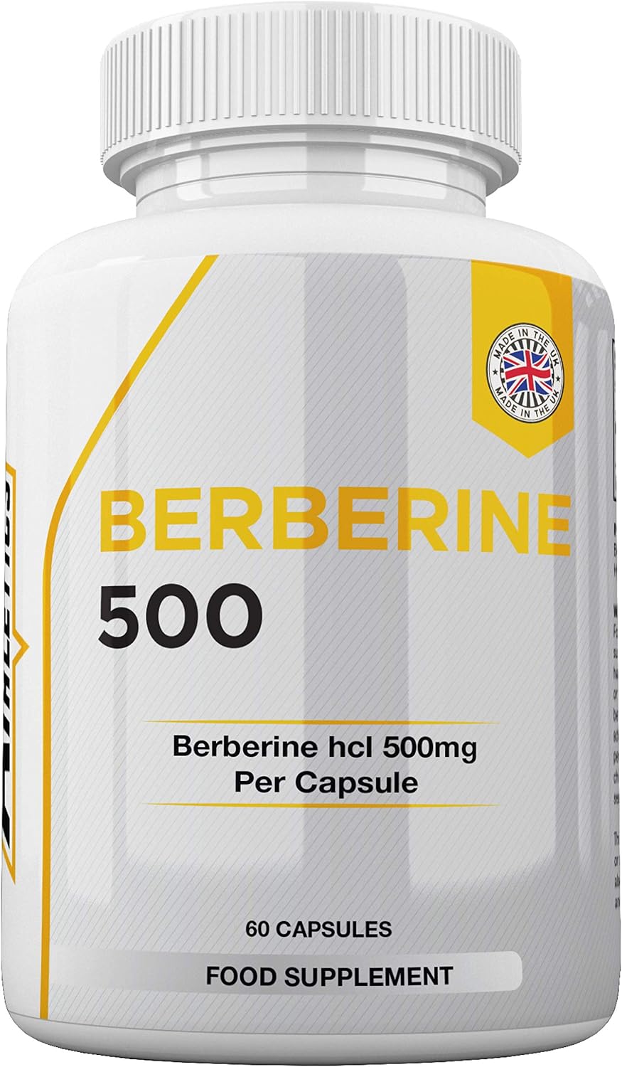 Nutrition Freak Berberine HCL 6000mg, 60 Vegan Capsules, 40:1 Extract (150mg)