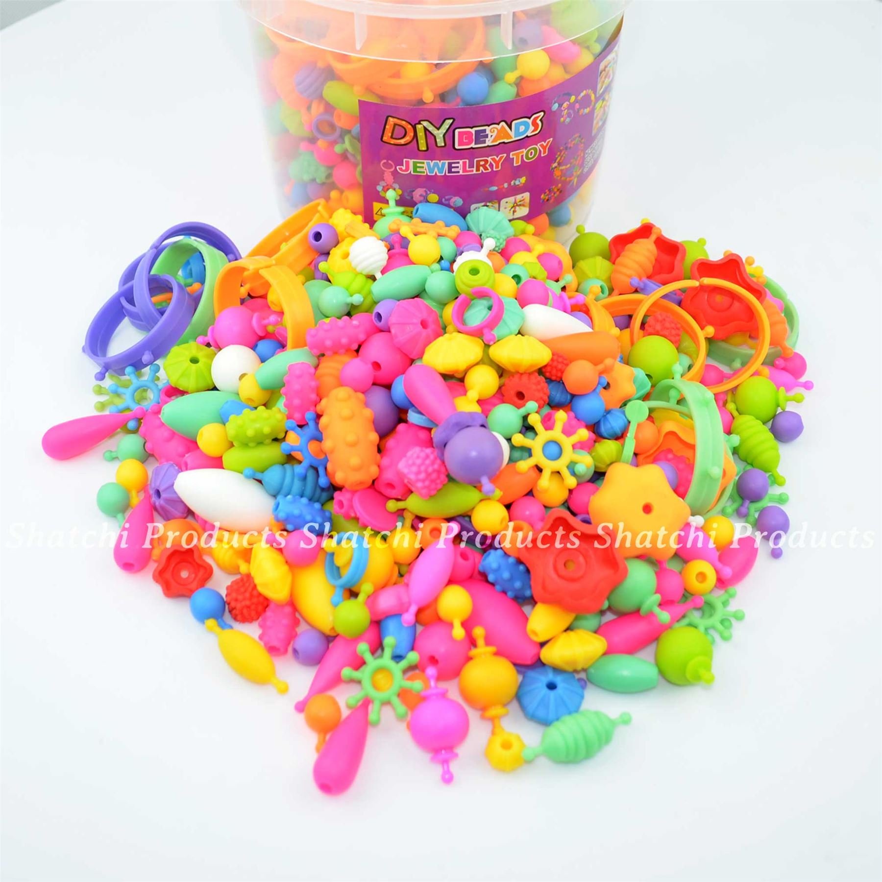 Kids Jewellery Beads DIY Tub Art& Crafts for Girls & Boys