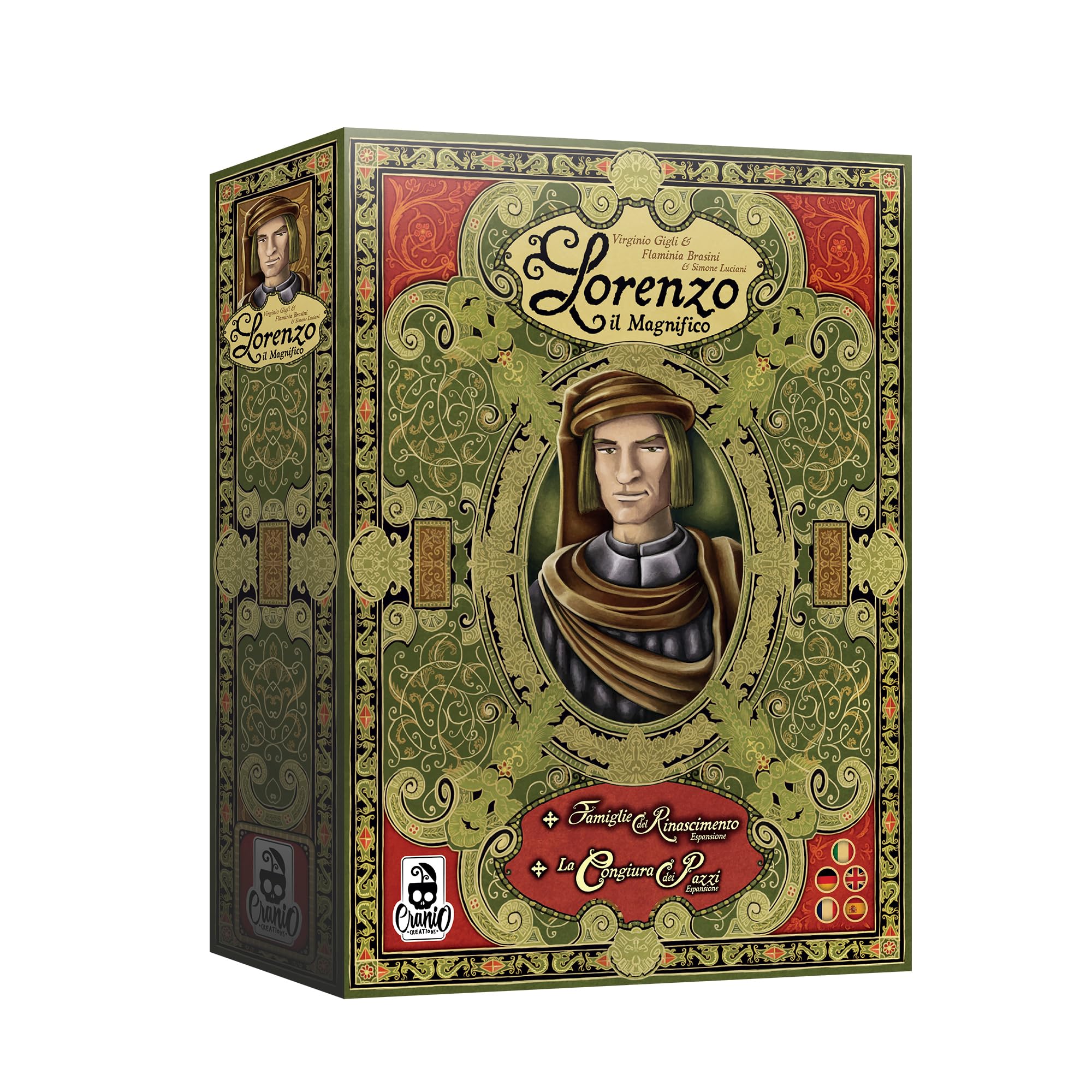 Cranio Creations - Lorenzo the Magnificent New Edition. Green