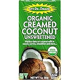 Let's Do Organic Creamed Coconut, 7 Ounce Box (Pack of 6)