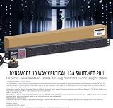 Dynamode 10 Way Extension Lead Power Strip 13A Switched PDU 1.7m Cable view 3