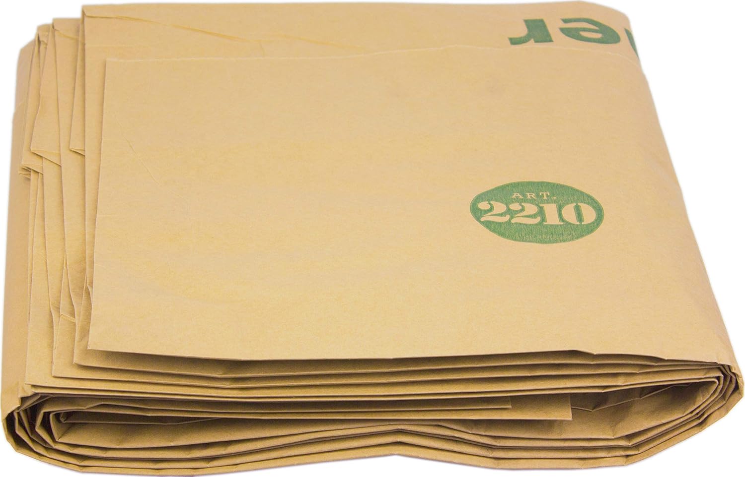 Alina 40 x 240L Compostable Paper Wheeled Bin Bag/Garden Compost Sack