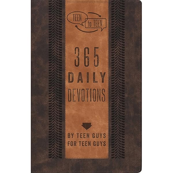 365 Days to Knowing God for Guys Devotional - Faux Leather Edition