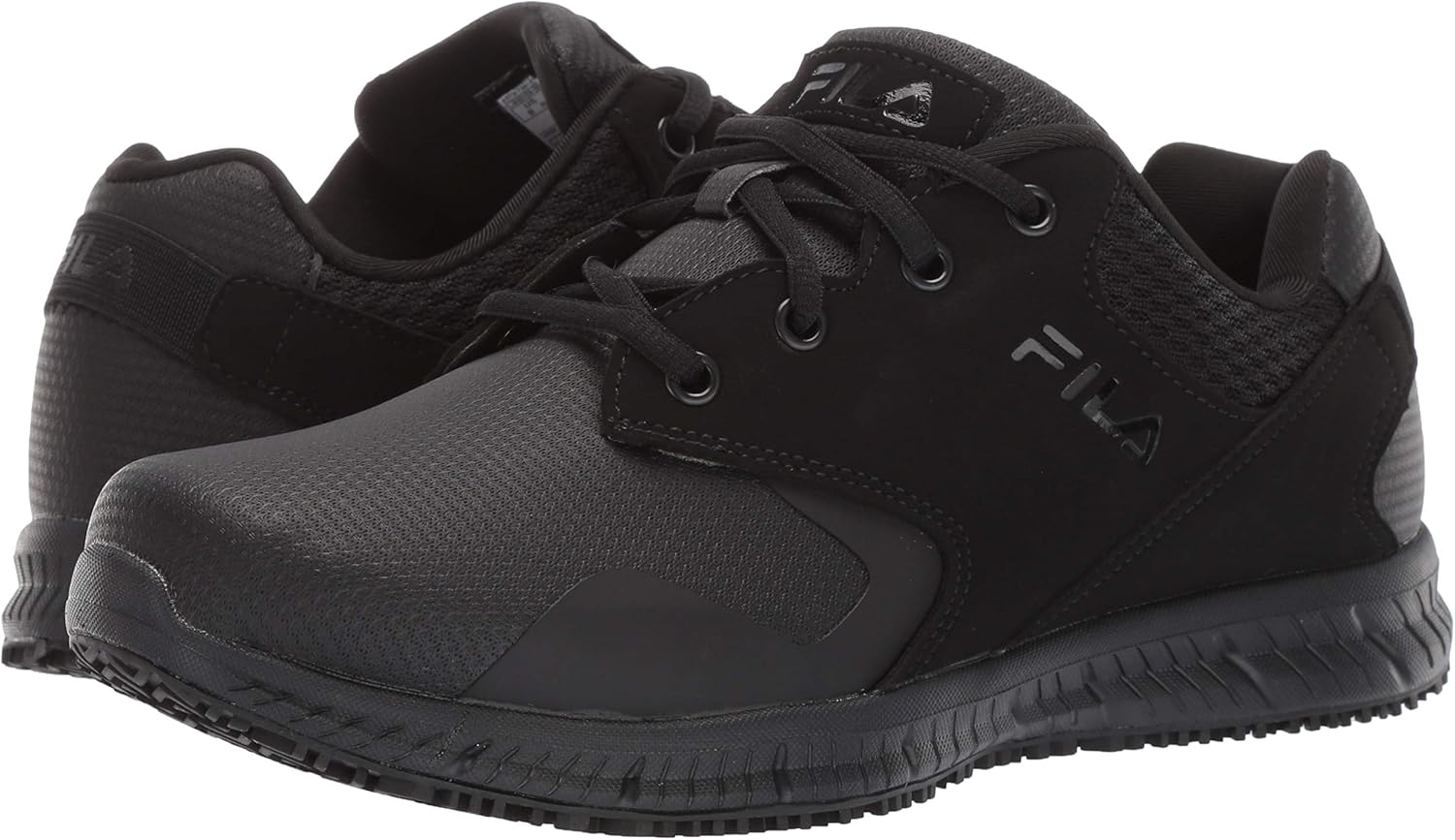 Fila Men's Memory Layers Slip Resistant Work Shoe Food Service: Shoes