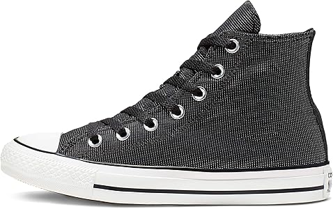black converse with white laces