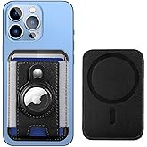 Miroddi MagSafe AirTag Wallet, Hold 7 Cards, RFID Protection, Black