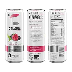 CELSIUS Raspberry Acai Green Tea, Functional