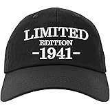 Cap 80th Birthday Gifts, Limited Edition 1941 All Original Parts Baseball Hat