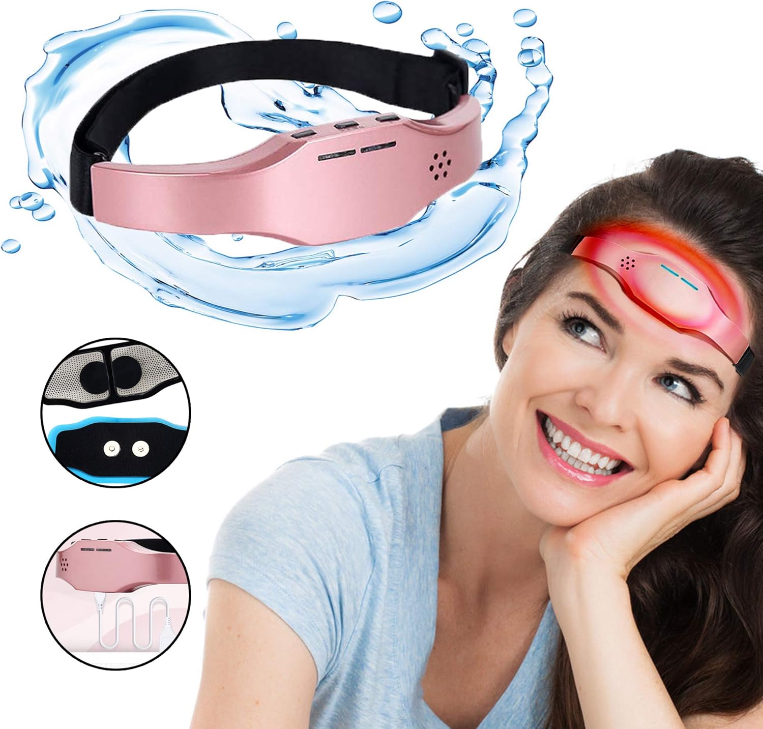 UMATE Head Massager,Sleep Instrument,Electric Head Massager