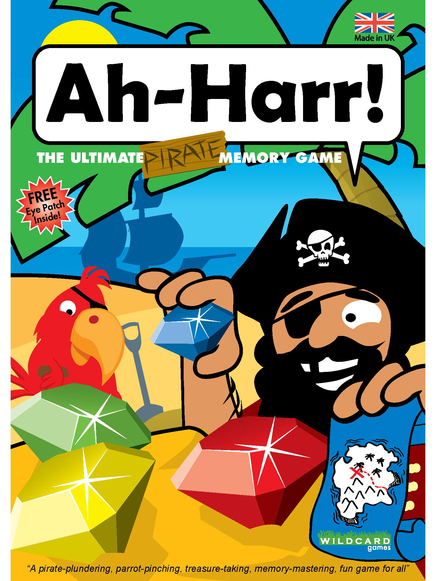 Ah-Harr! - The Ultimate Pirate Memory Matching Card Game for kids and adult pirates