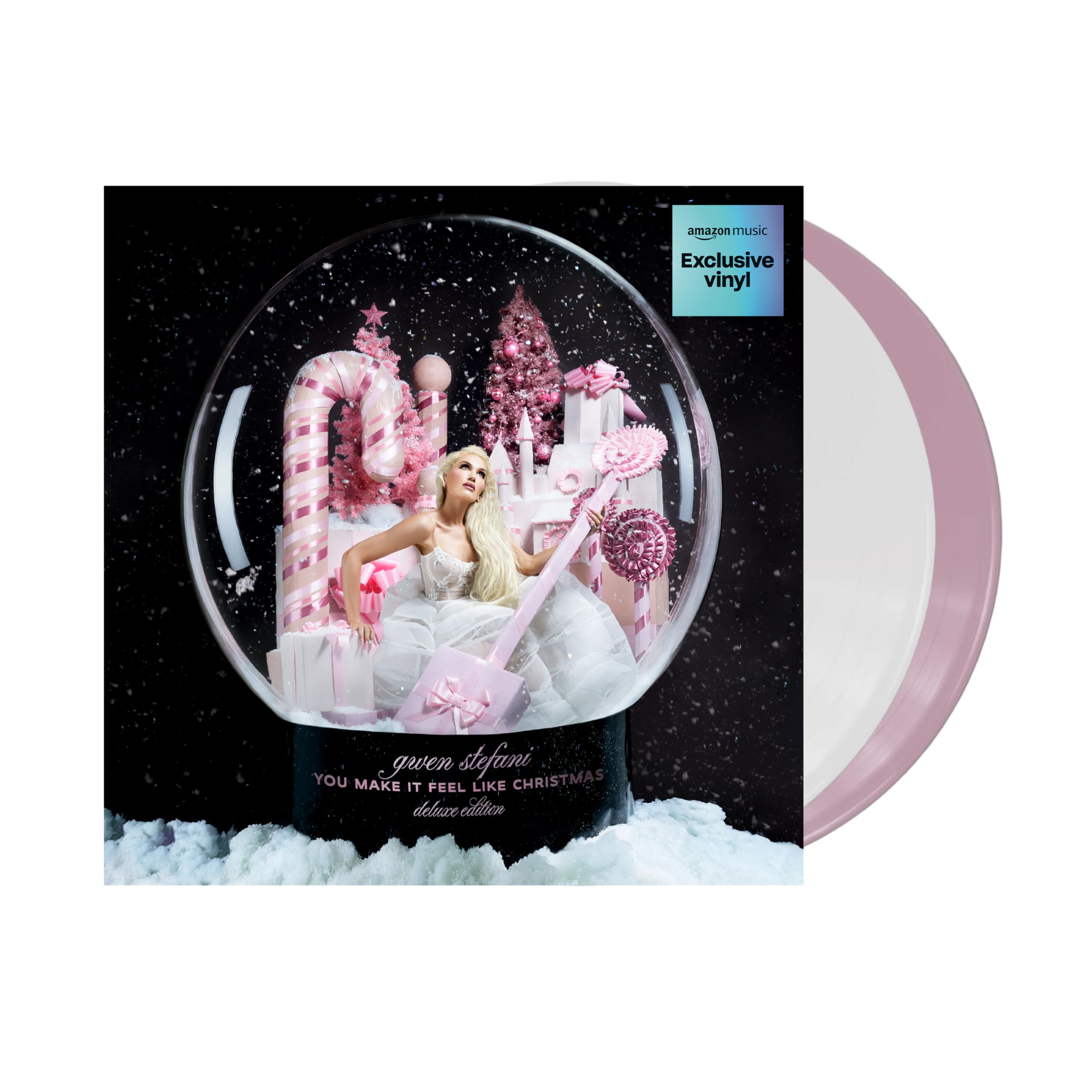 You Make it Feel Like Christmas (Deluxe Edition) – Amazon Exclusive[Snow/Baby Pink 2 LP]