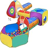 Gift for Toddler Boys & Girls, Ball Pit, Play Tent and Tunnels for Kids, Best Birthday Gift for 3 4 5 Year Old Pop Up Baby Pl