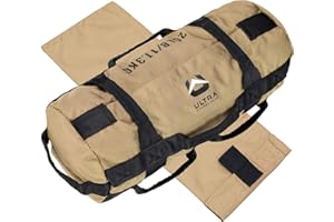 ULTRA FITNESS GEAR Ultra Fitness Workout Exercise Sandbags - Heavy Duty Sand-Bag, Functional Strength Training, Dynamic Load Exercises, WODs, General Fitness and Military Conditioning
