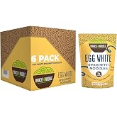 Miracle Noodle Egg White Spaghetti Pasta, 3.5 Oz (Pack of 6) | Ready to Eat Egg White Noodles, 10g Protein, 45 Calories, 1g Net Carbs Per Serving, High Protein, Keto, Gluten-Free