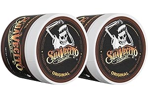 Suavecito Pomade For Men - Medium Hold Shine Water Based oz Pack Wax Like Flake All Day Hair Free Gel Hairstyles Easy To Wash Out